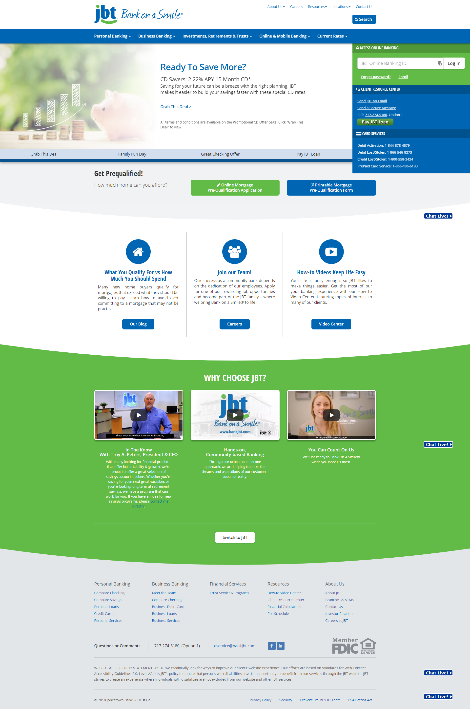 Jonestown Bank & Trust